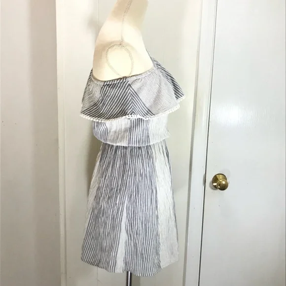 AEO ☀️One shoulder striped dress - Picture 7 of 13